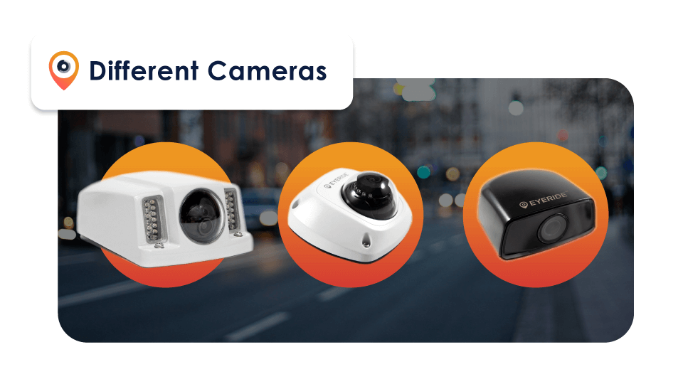 All types of cameras at your disposal